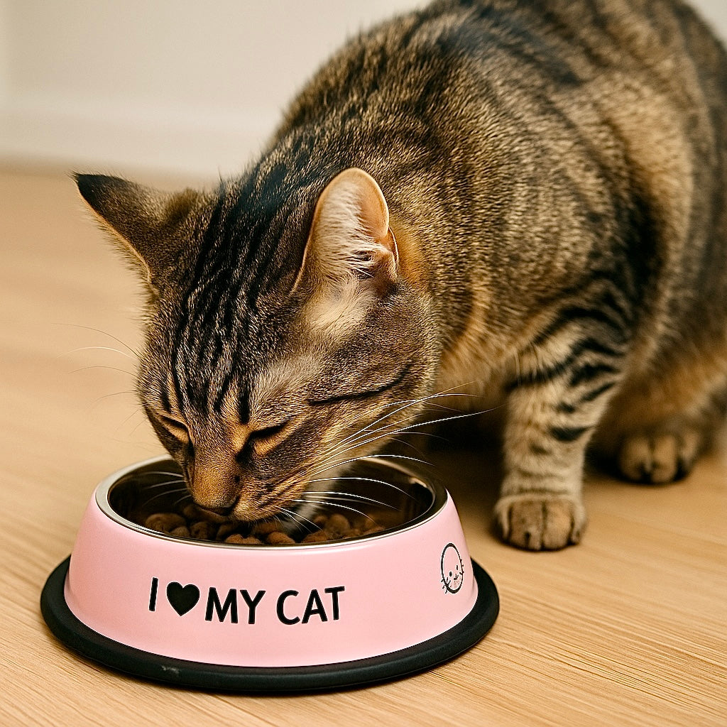 "I ❤️ My Cat” Anti-Slip Posuda (225ml)