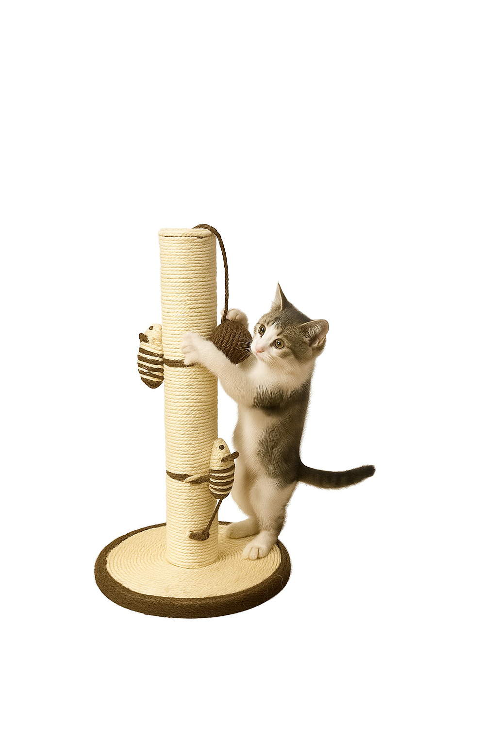 Sisal Grebalica sa Miševima – Cat Play Tower 🐭
