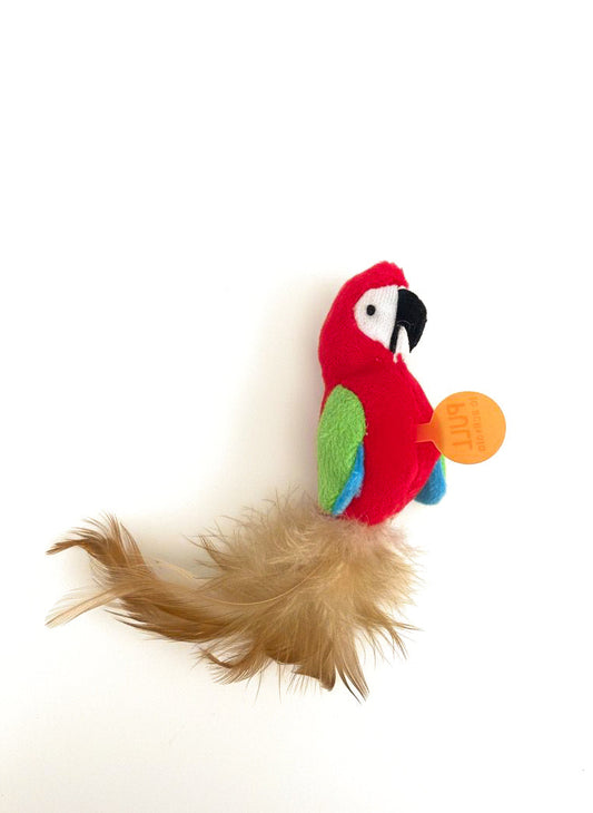 Cvrkutava papagaj igračka za mačke🐾