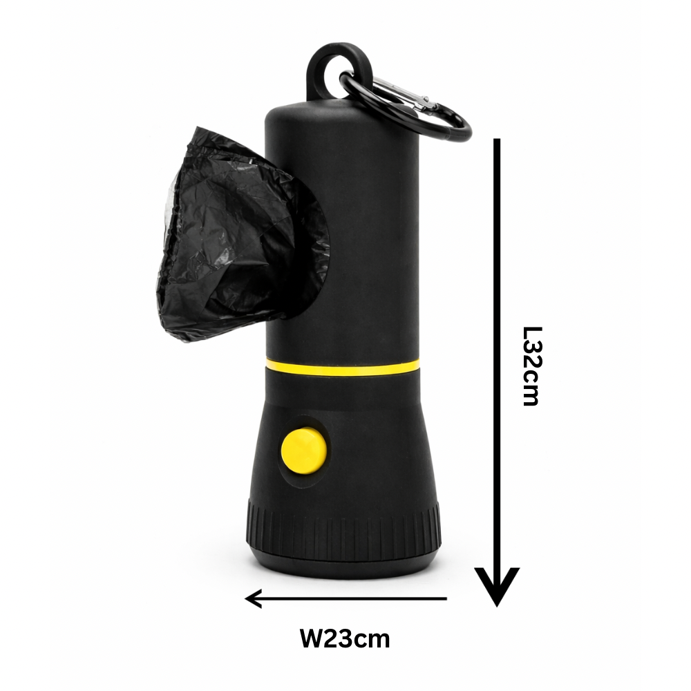 Pet Planeta Night Walk™ – Dispenzer za kesice sa LED lampom (2u1)