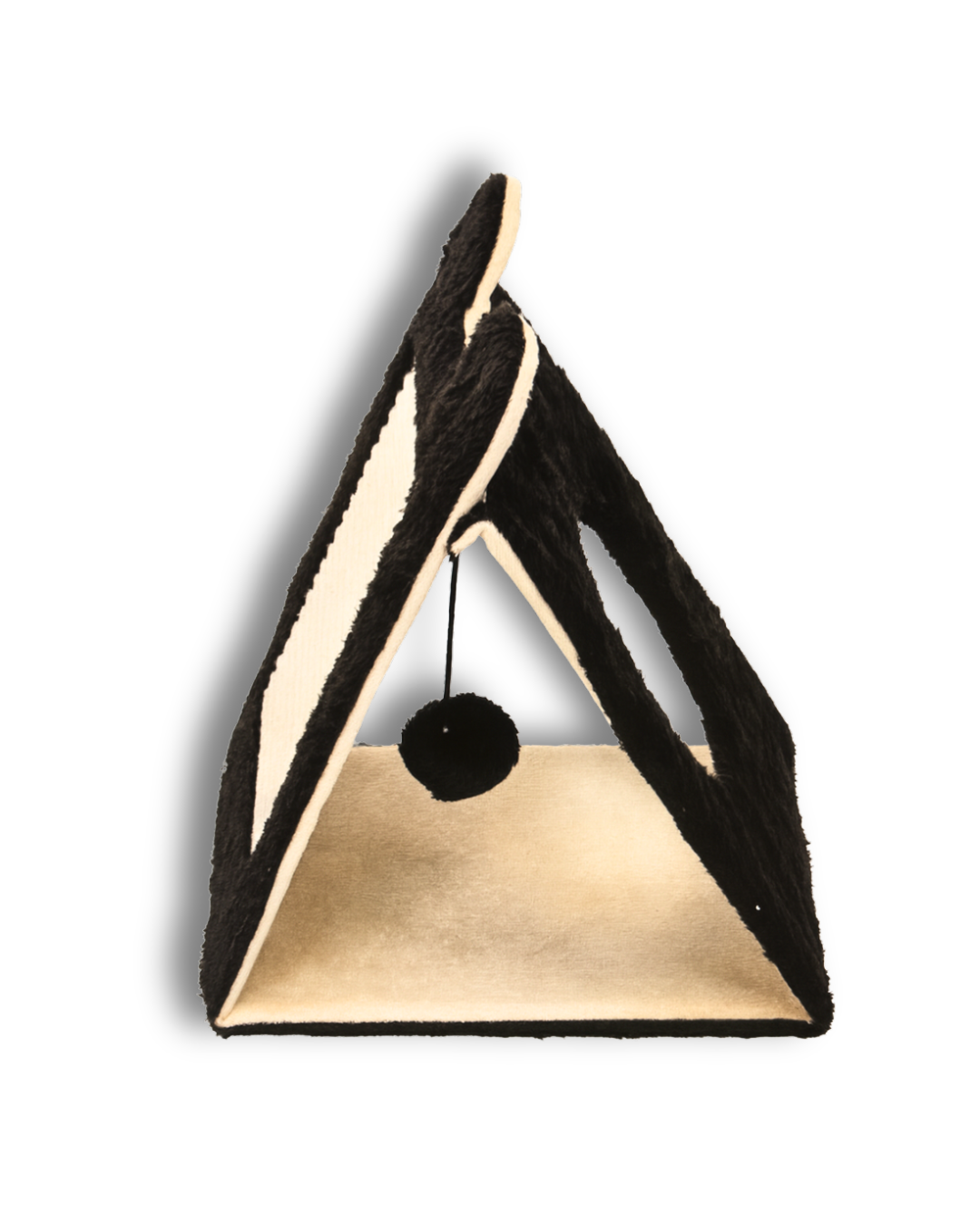 Tent Cat Cave & Scratcher – 2-u-1 Kućica i Grebalica