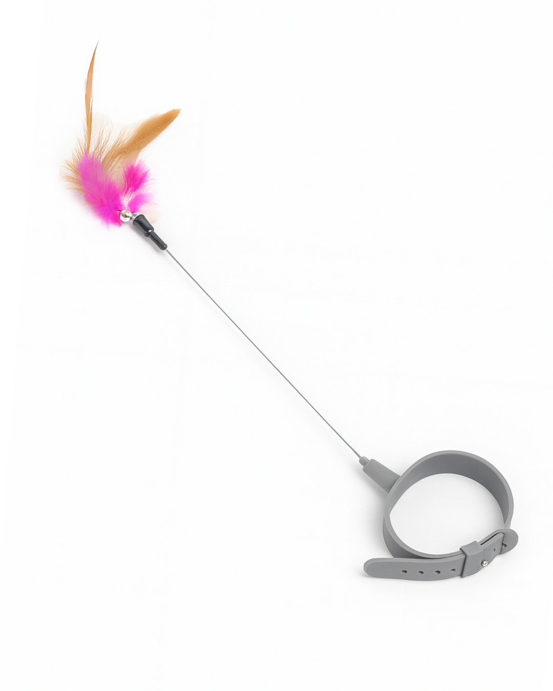 Pet Planet „FeatherFun“ igračka na ogrlici za mačke (36 cm)