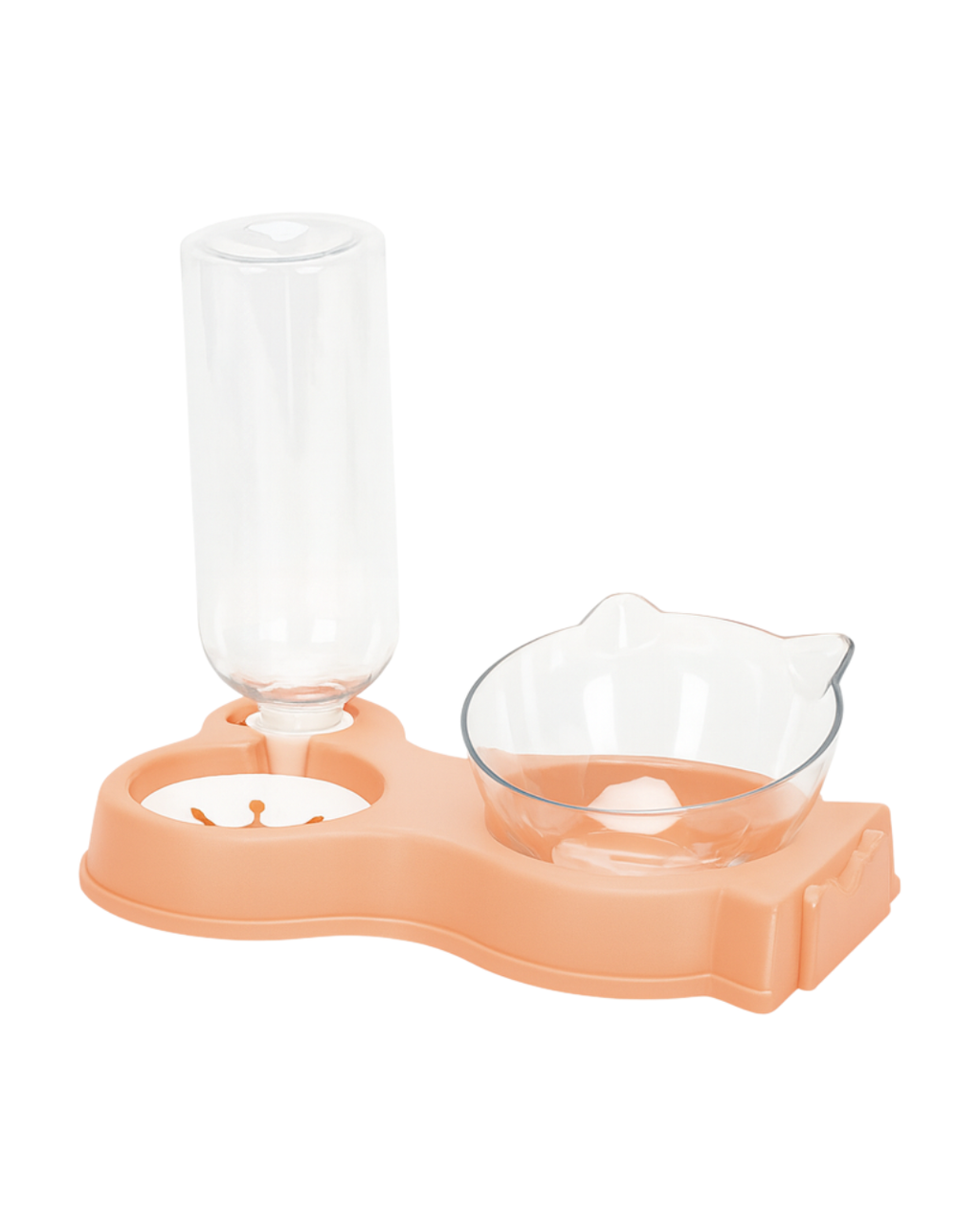 Pet Planet 2-u-1 set za hranu i vodu za mačke (visoka činija + automatski pojilica)