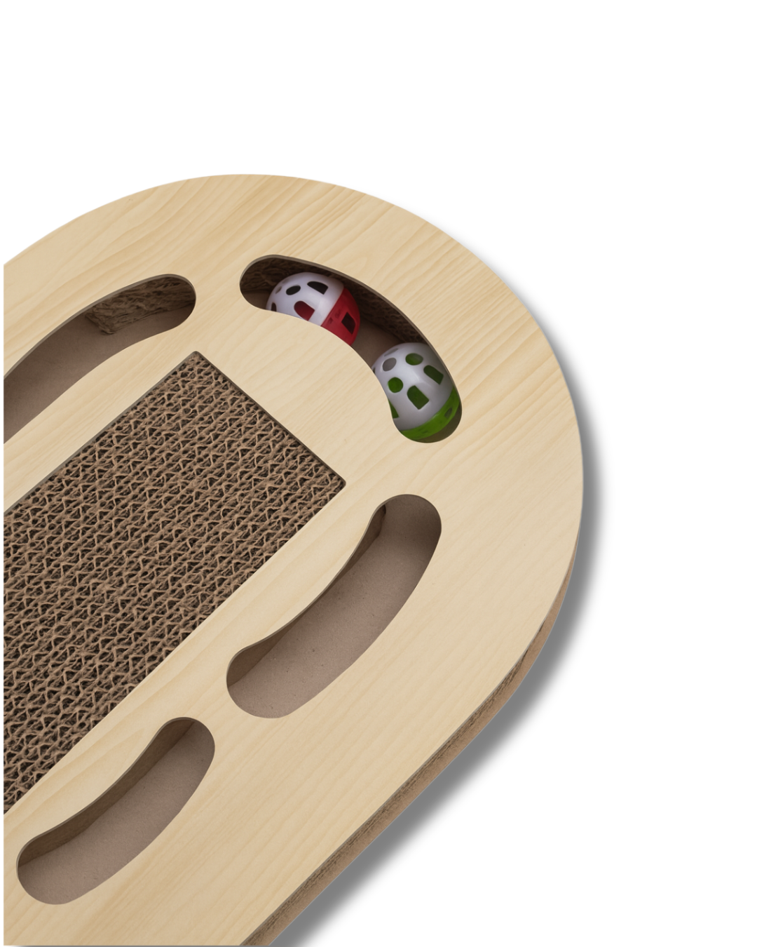 2-u-1 Premium Grebalica & Igračka sa Lopticama + Mačja Trava