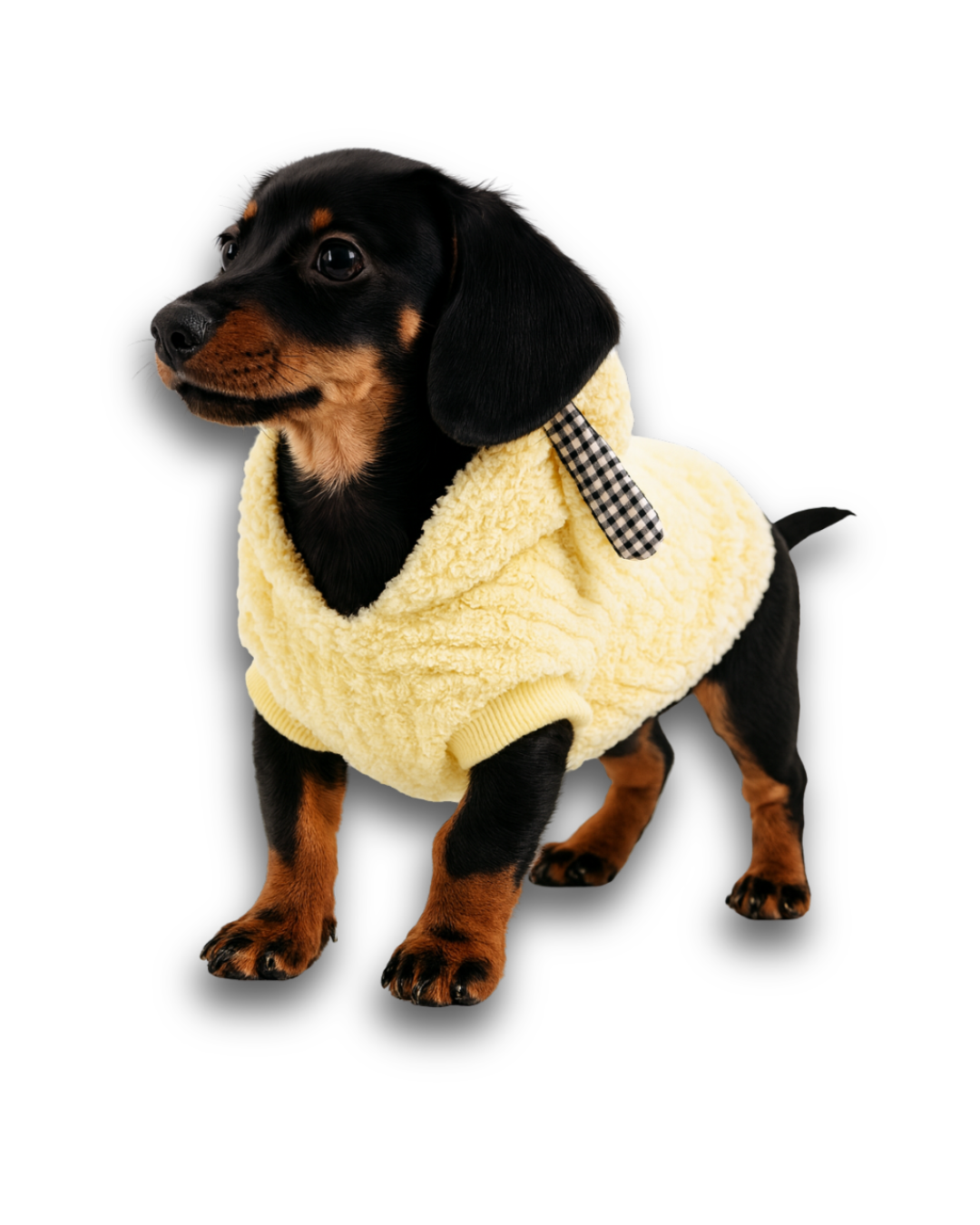 Pink Teddy Hoodie za pse – Mekani zimski duks sa kapuljačom i ušima 🐻